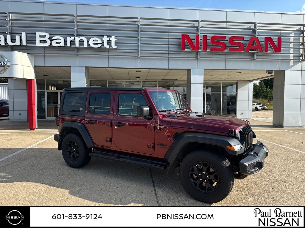 2021 Jeep Wrangler Unlimited Willys