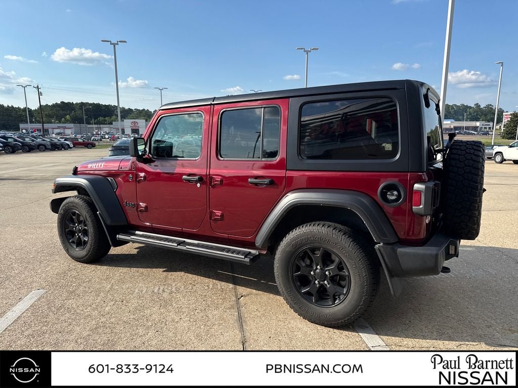 2021 Jeep Wrangler Unlimited Willys