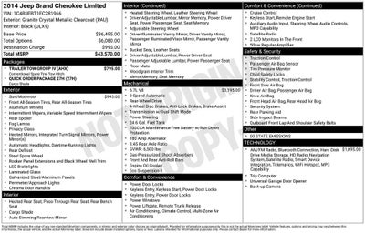 2014 Jeep Grand Cherokee Limited