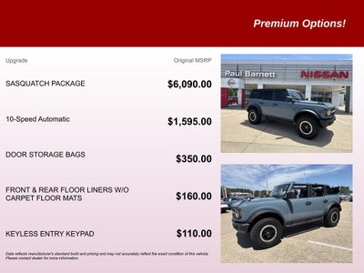 2022 Ford Bronco Black Diamond