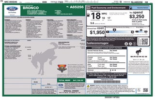 2022 Ford Bronco Black Diamond