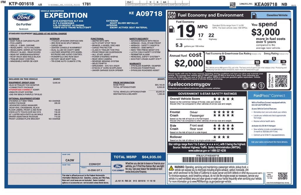 2019 Ford Expedition XLT