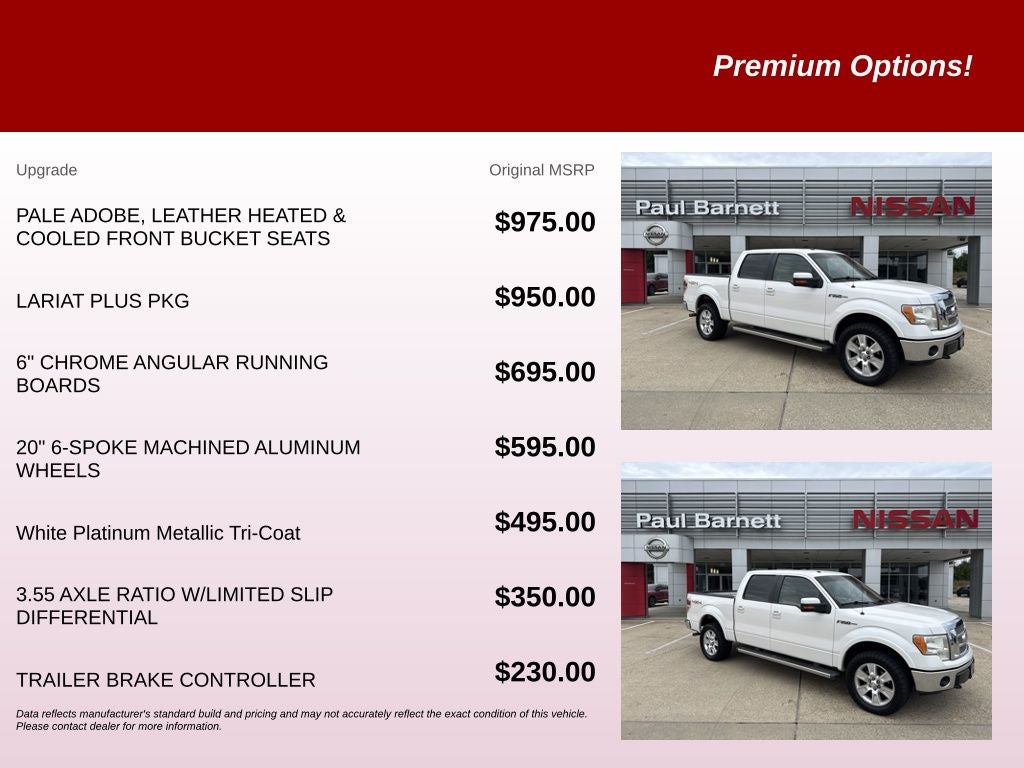 2011 Ford F-150 Lariat