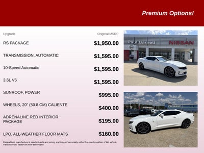 2021 Chevrolet Camaro 2LT 2LT