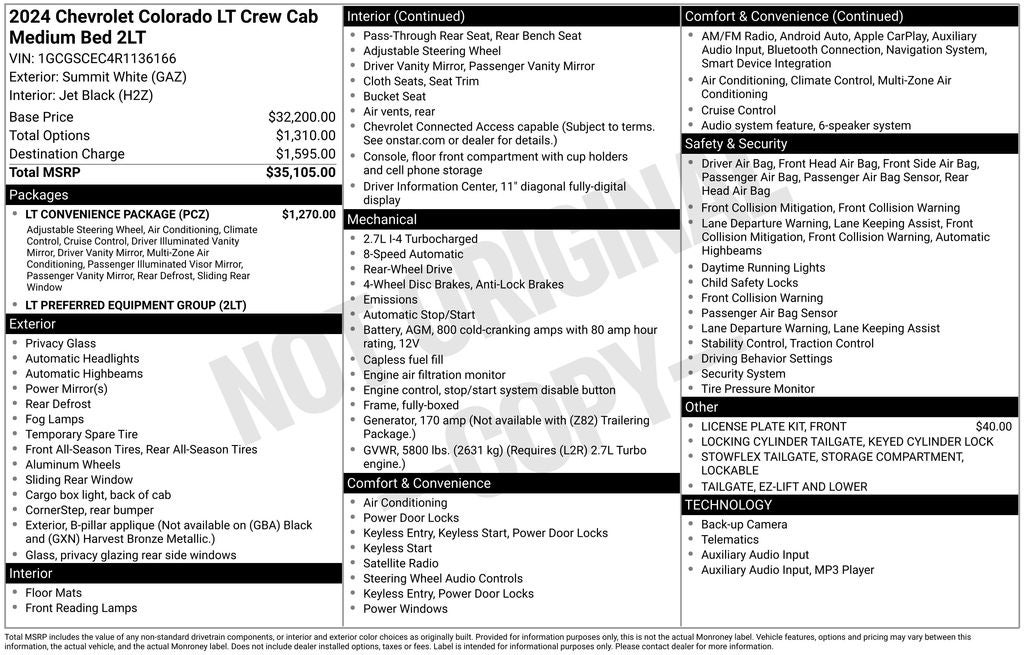 2024 Chevrolet Colorado LT