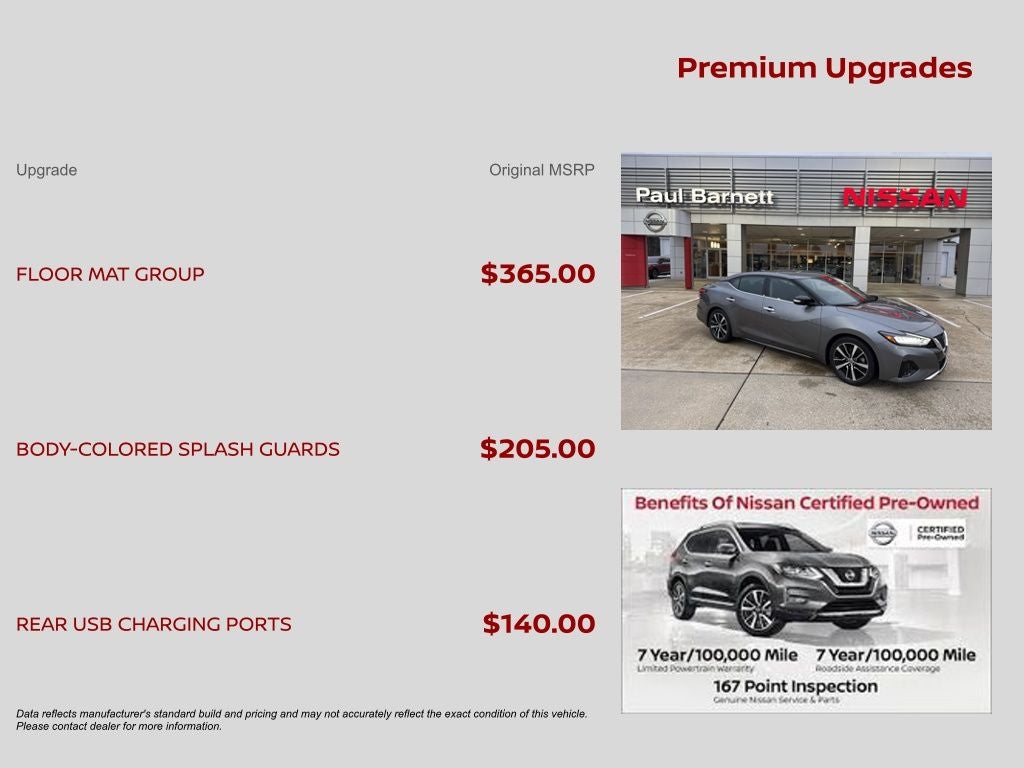 2021 Nissan Maxima SV