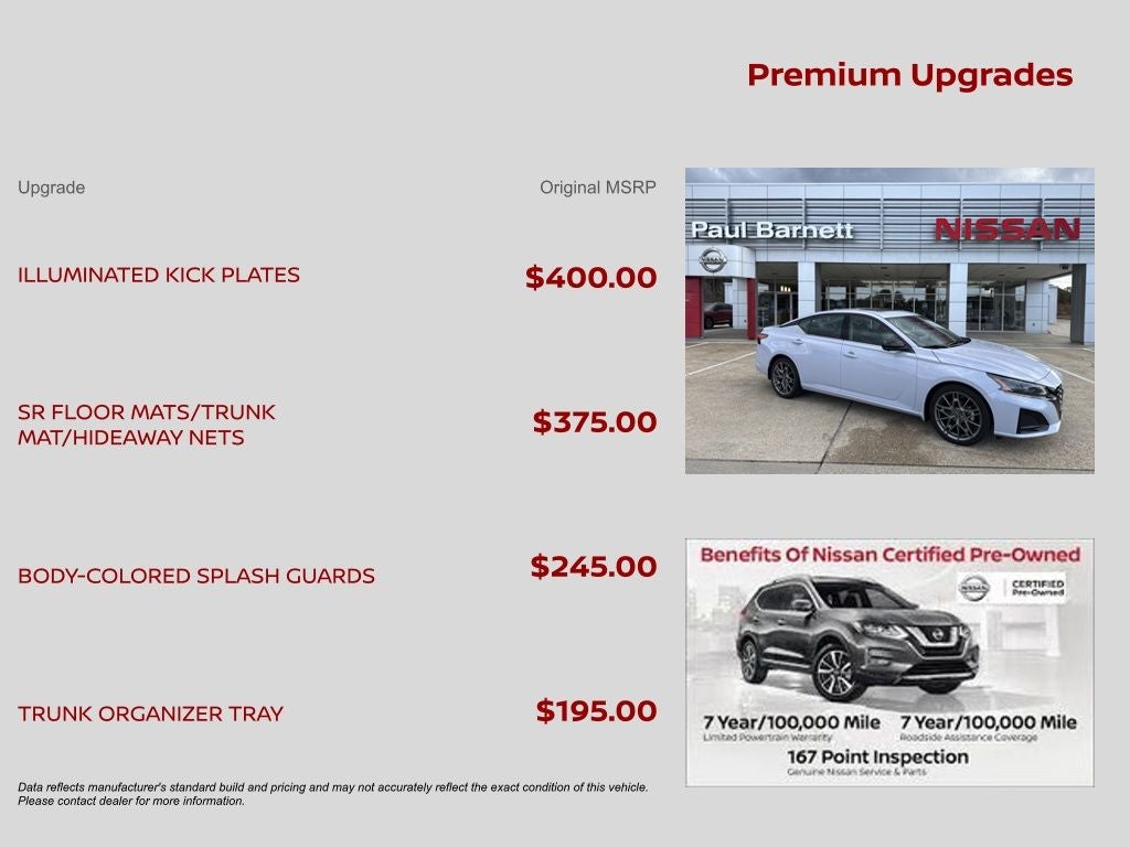 2024 Nissan Altima 2.0 SR