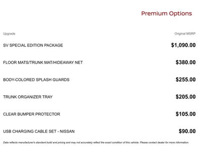 2025 Nissan Altima 2.5 SV