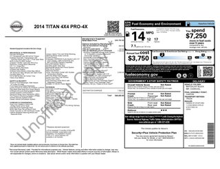 2014 Nissan Titan PRO-4X