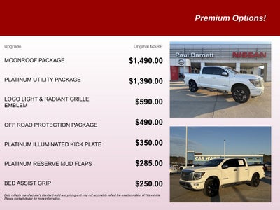 2021 Nissan Titan Platinum Reserve