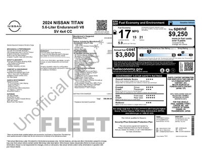 2024 Nissan Titan SV