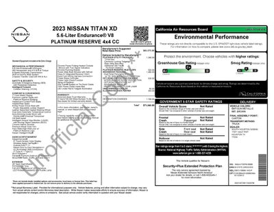 2023 Nissan Titan XD Platinum Reserve