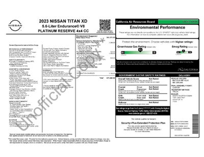 2023 Nissan Titan XD Platinum Reserve
