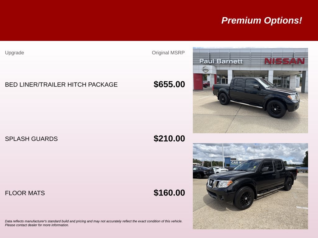 2019 Nissan Frontier SV