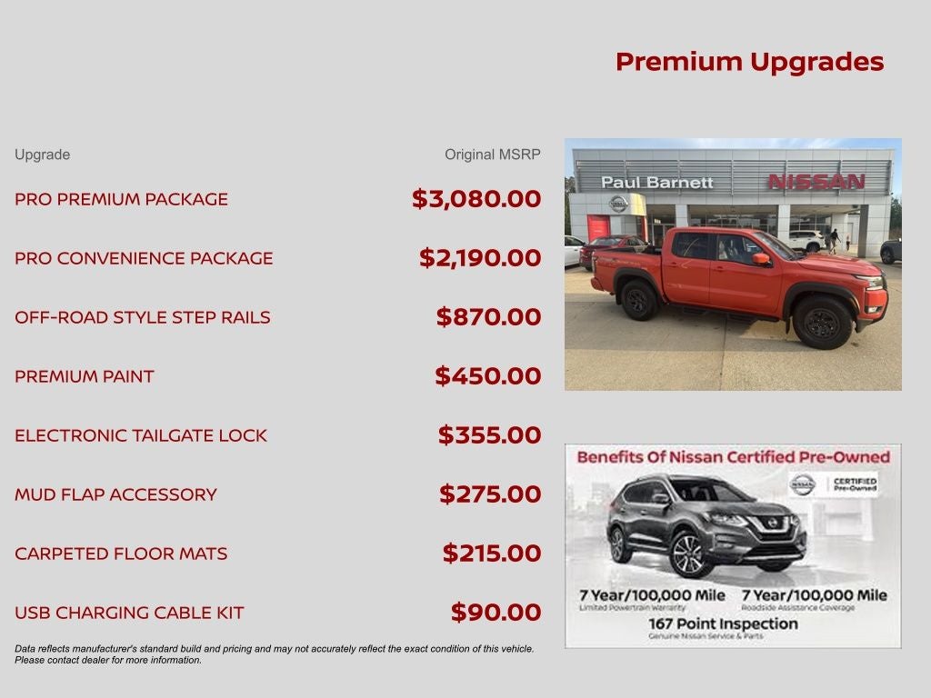 2025 Nissan Frontier PRO-X