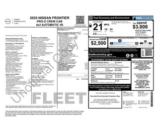 2025 Nissan Frontier PRO-X