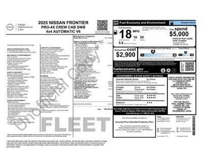 2025 Nissan Frontier PRO-4X
