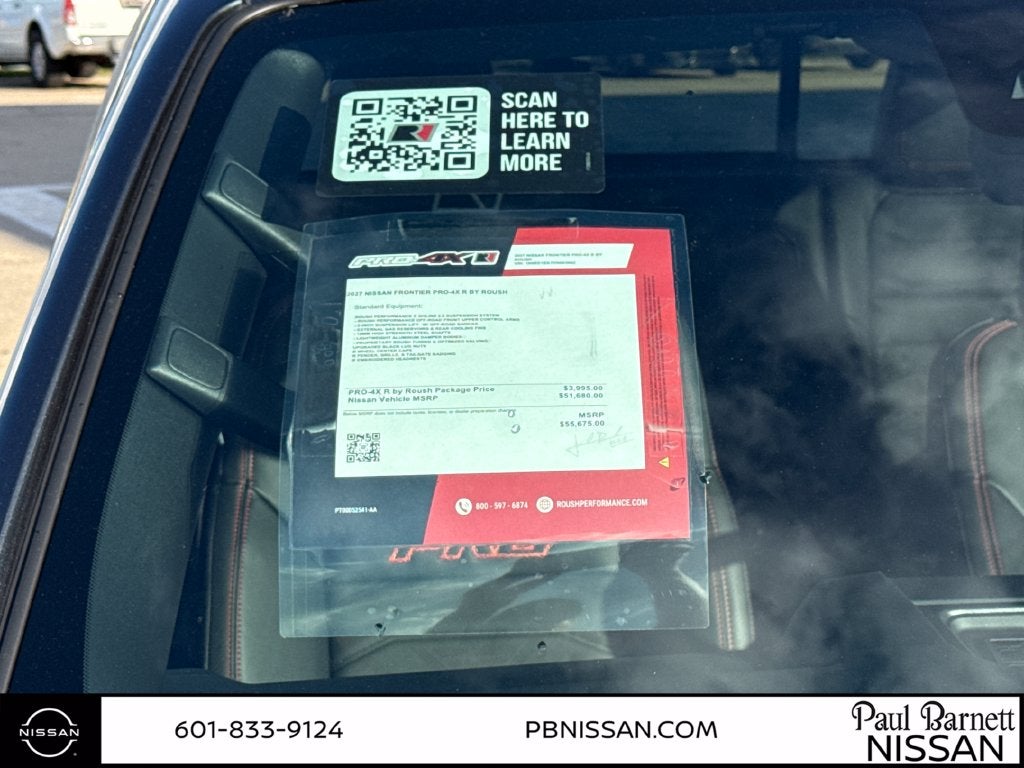 2027 Nissan Frontier PRO-4X Roush