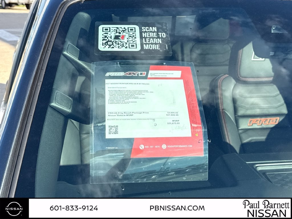 2027 Nissan Frontier PRO-4X Roush