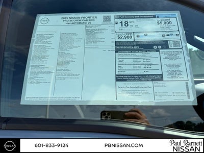 2025 Nissan Frontier PRO-4X