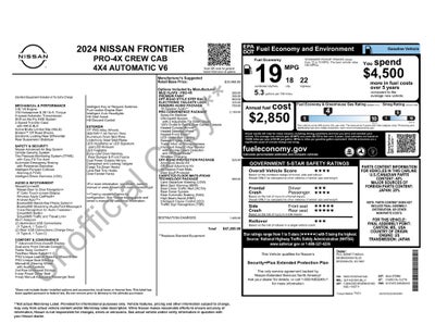 2024 Nissan Frontier PRO-4X