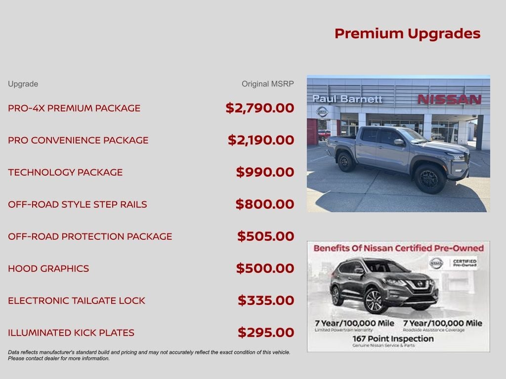 2023 Nissan Frontier PRO-4X