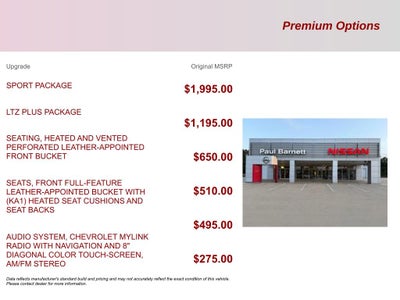 2018 Chevrolet Silverado 1500 LTZ 1LZ