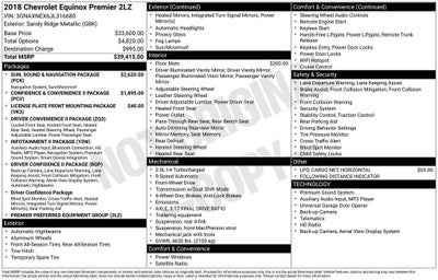 2018 Chevrolet Equinox Premier