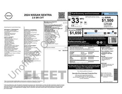 2024 Nissan Sentra SR