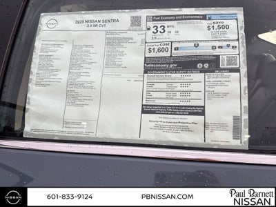2025 Nissan Sentra SR