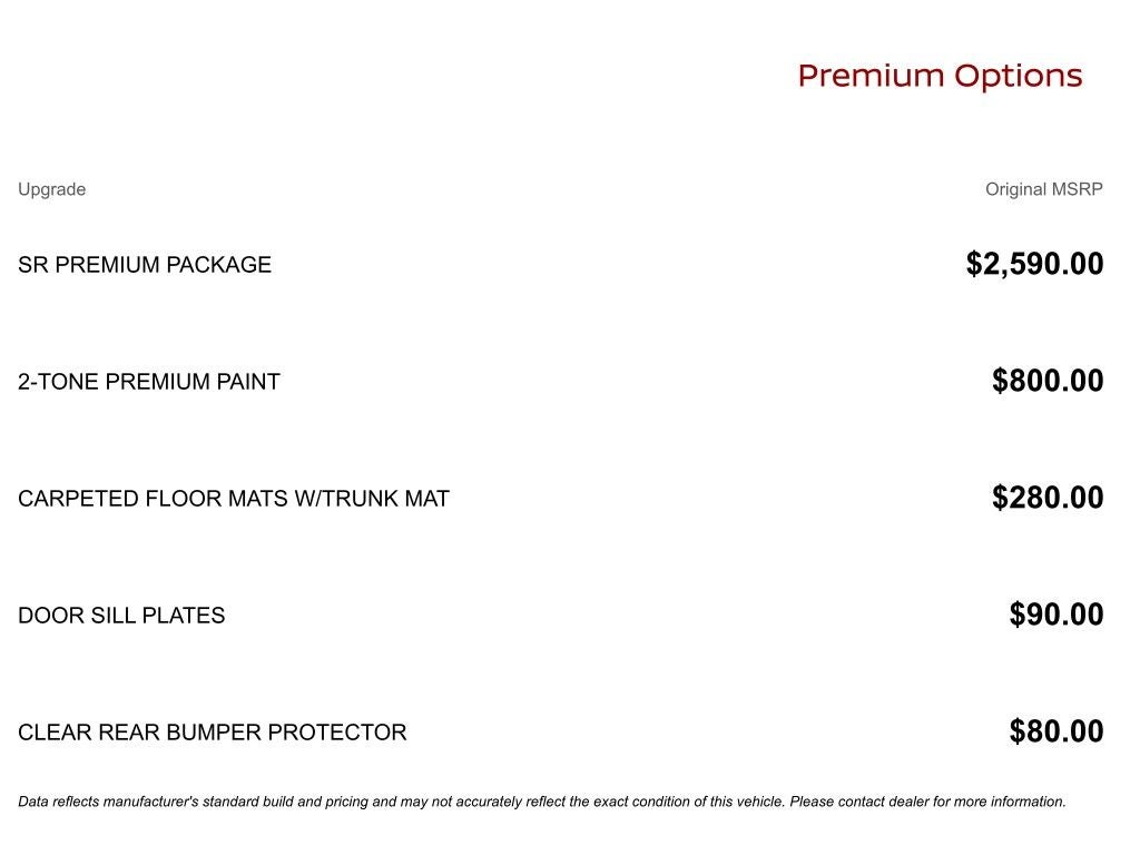 2025 Nissan Sentra SR