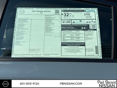 2027 Nissan Sentra SR