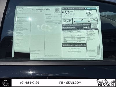 2027 Nissan Sentra SR