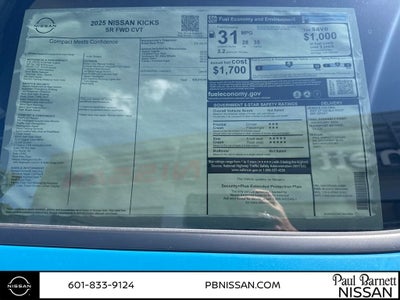 2025 Nissan Kicks SR