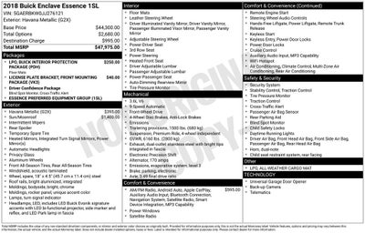 2018 Buick Enclave Essence