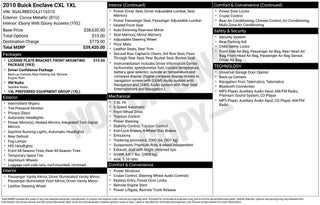 2010 Buick Enclave CXL 1XL