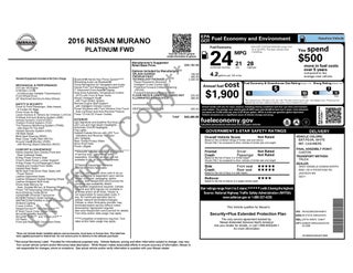2016 Nissan Murano Platinum