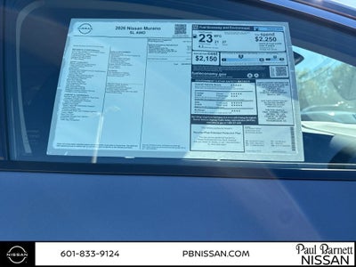 2026 Nissan Murano SL