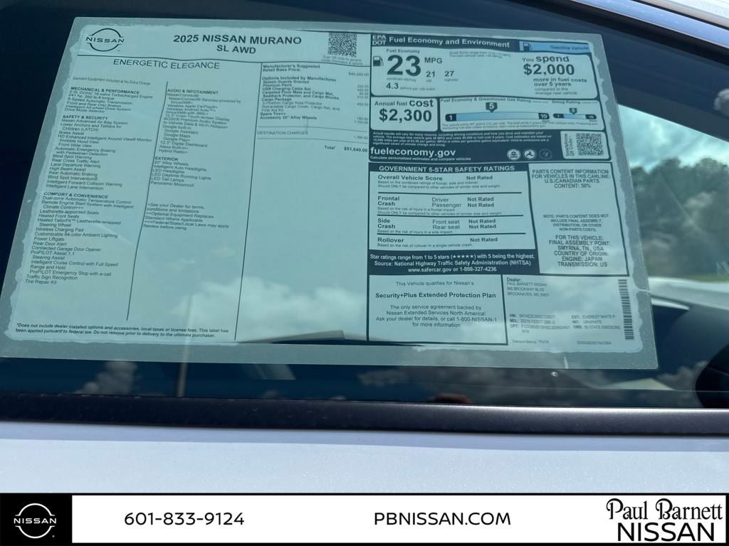 2025 Nissan Murano SL