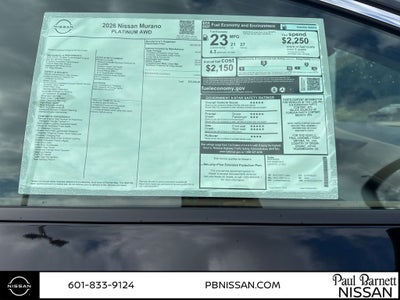 2026 Nissan Murano Platinum