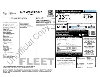 2025 Nissan Rogue S