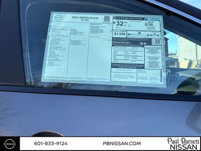 2026 Nissan Rogue SV