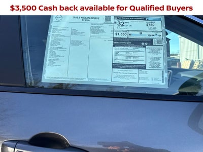 2026 Nissan Rogue SV