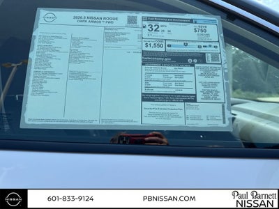 2026 Nissan Rogue Dark Armor
