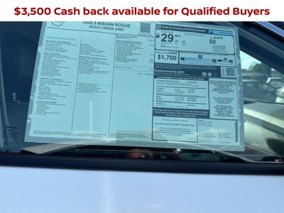 2026 Nissan Rogue Rock Creek