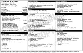 2019 INFINITI QX60 LUXE