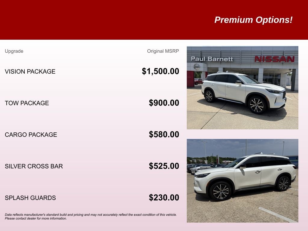 2023 INFINITI QX60 Sensory