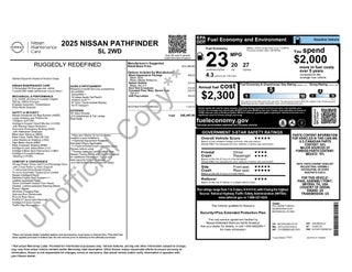 2025 Nissan Pathfinder SL
