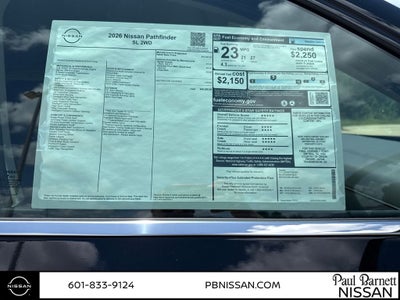 2026 Nissan Pathfinder SL