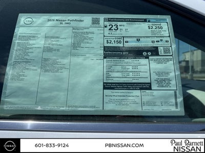 2026 Nissan Pathfinder SL